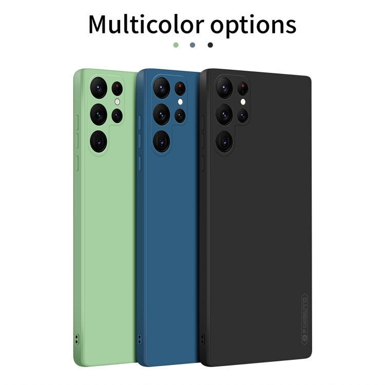 For Samsung Galaxy S22 Ultra 5G PINWUYO Sense Series Liquid Silicone TPU Phone Case(Black) - free shipping - PMC TechLife - Order now!
