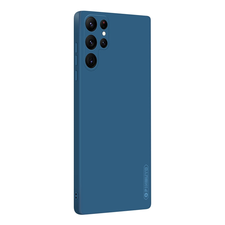 For Samsung Galaxy S22 Ultra 5G PINWUYO Sense Series Liquid Silicone TPU Phone Case(Blue) - free shipping - PMC TechLife - Order now!