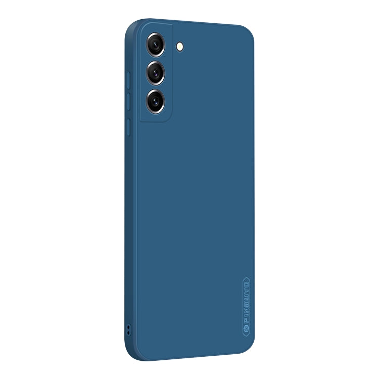 For Samsung Galaxy S21 FE 5G PINWUYO Sense Series Liquid Silicone TPU Phone Case(Blue) - free shipping - PMC TechLife - Order now!