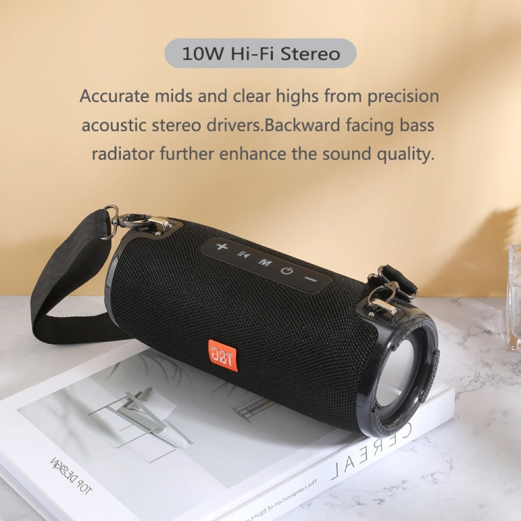 T&G TG324 High Power Waterproof Portable Bluetooth Speaker Support FM / TF Card(Gray) - free shipping - PMC TechLife - Order now!