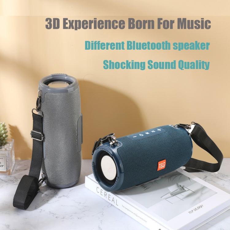 T&G TG324 High Power Waterproof Portable Bluetooth Speaker Support FM / TF Card(Gray) - free shipping - PMC TechLife - Order now!