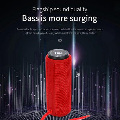 T&G TG332 10W HIFI Stereo Waterproof Portable Bluetooth Speaker(Black) - Desktop Speaker by T&G | Online Shopping South Africa | PMC Jewellery