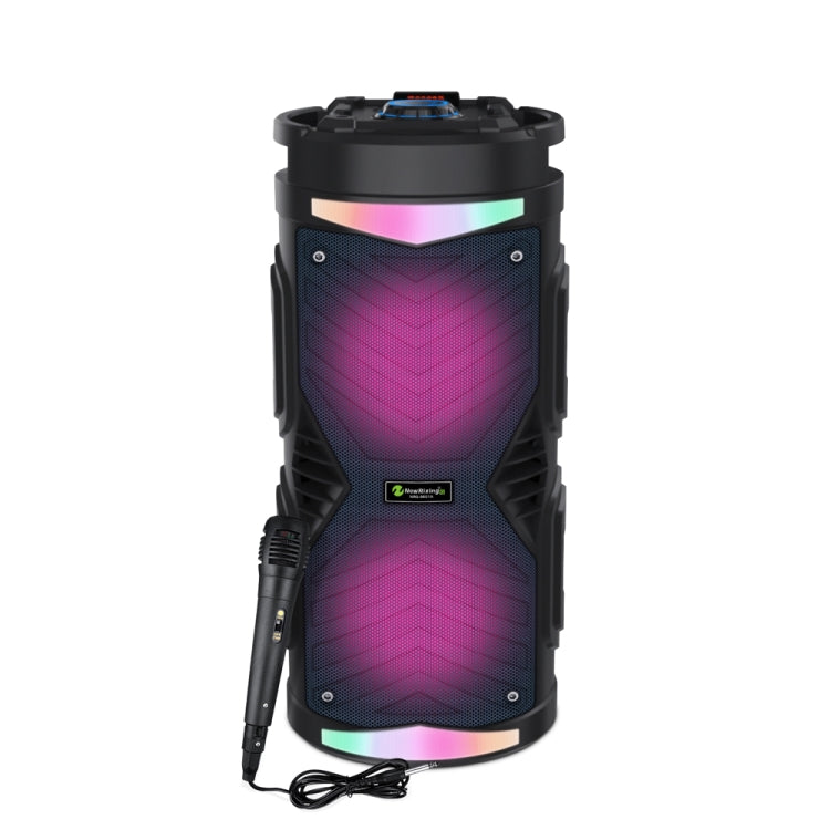 NewRixing NRG6601A Outdoor Portable Karaoke Wireless Speaker 20W Audio Amplifier With Mic(C) - Loudspeaker by New Rixing | Online Shopping South Africa | PMC Jewellery