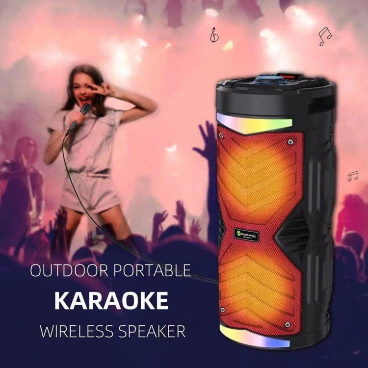 NewRixing NRG6601A Outdoor Portable Karaoke Wireless Speaker 20W Audio Amplifier With Mic(C) - free shipping - PMC TechLife - Order now!