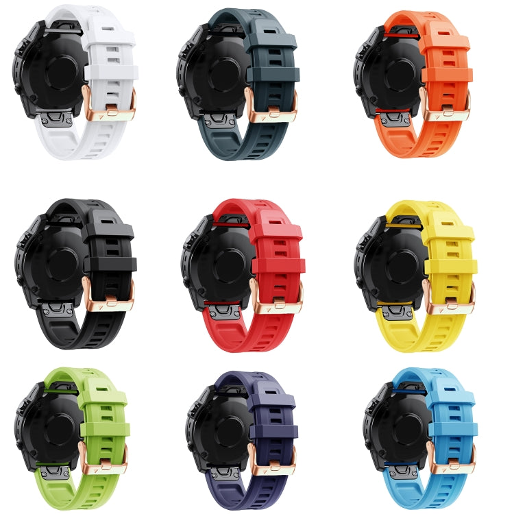 Compatible with Garmin Descent Mk2S 20mm Silicone Watch Band(Yellow) - free shipping - PMC TechLife - Order now!