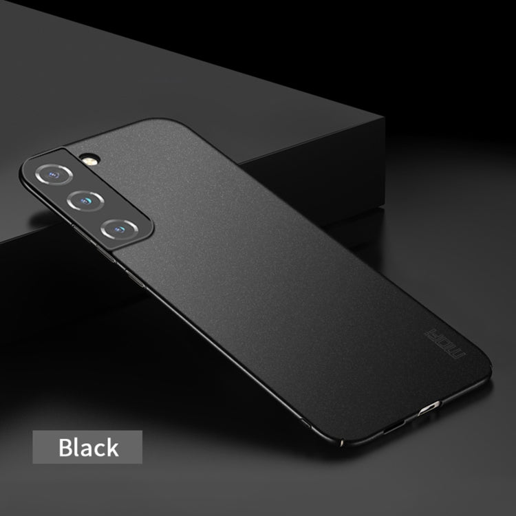 For Samsung Galaxy S22+ 5G MOFI Fandun Series Frosted Ultra-thin PC Hard Phone Case(Black) - free shipping - PMC TechLife - Order now!