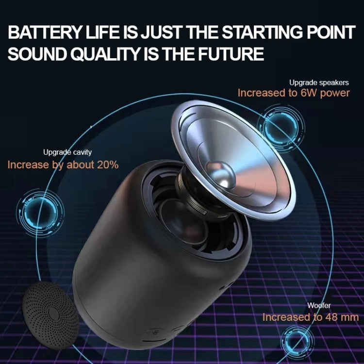 T&G TG288 TWS Portable LED Light Bluetooth Speaker(Red) - free shipping - PMC TechLife - Order now!