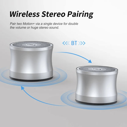 EWA A109+ TWS Stereo Portable Metal Bluetooth Speaker(Black) - Mini Speaker by EWA | Online Shopping South Africa | PMC Jewellery
