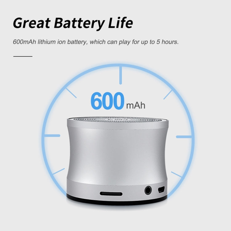 EWA A109+ TWS Stereo Portable Metal Bluetooth Speaker(Rose Gold) - free shipping - PMC TechLife - Order now!