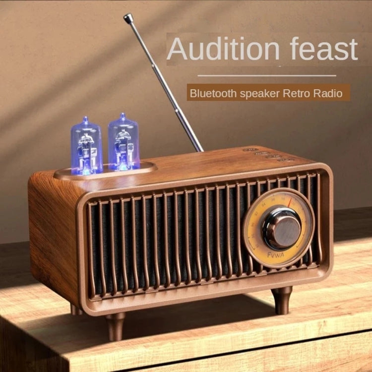 Oneder B9 Retro Indoor Wireless Portable Bluetooth Speaker(Browm) - Desktop Speaker by OneDer | Online Shopping South Africa | PMC TechLife | Buy Now Pay Later Mobicred