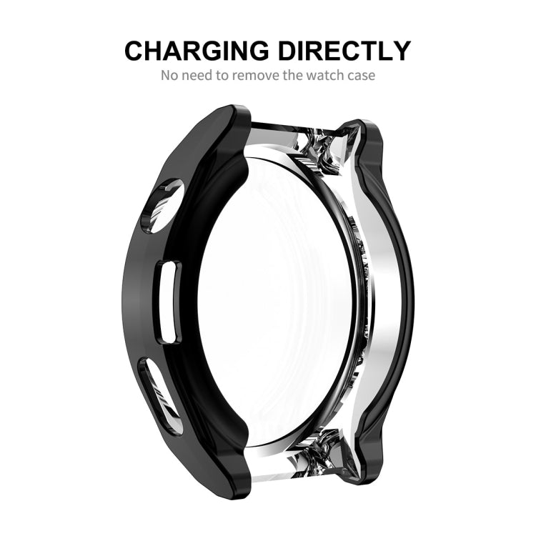 For Huawei Watch GT 3 Pro 43mm ENKAY Full Coverage Electroplated Soft TPU Case with Screen Protection(Golden) - Watch Cases by ENKAY | Online Shopping South Africa | PMC TechLife | Buy Now Pay Later Mobicred
