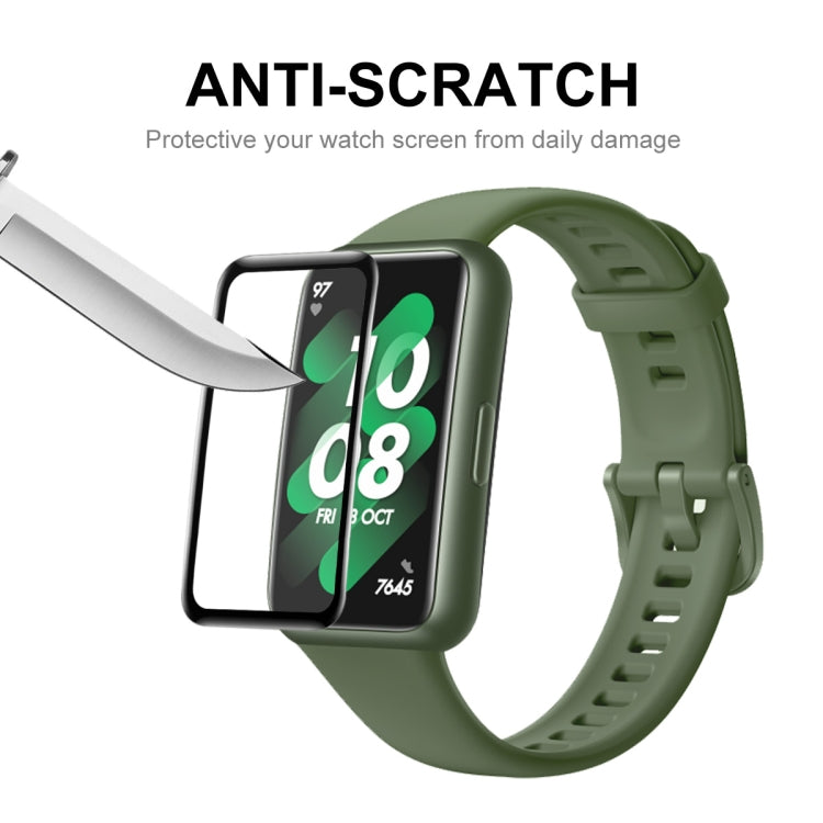 10 PCS For Huawei Band 7/6 / Honor Band 6 ENKAY 3D Full Coverage Soft PC Edge + PMMA HD Screen Watch Film - free shipping - PMC TechLife - Order now!