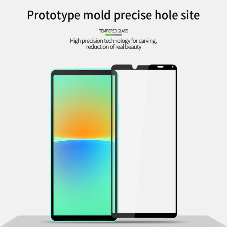 For Sony Xperia 10 IV PINWUYO 9H 2.5D Full Screen Tempered Glass Film(Black) - free shipping - PMC TechLife - Order now!