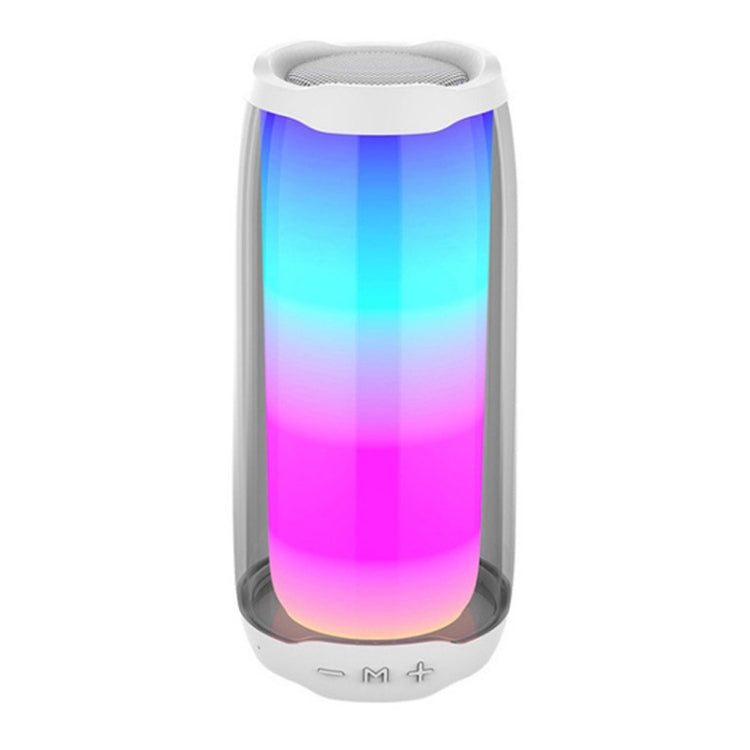 NBY 8892 LED IPX5 Waterproof Portable Wireless Bluetooth Speaker(White) - Desktop Speaker by NBY | Online Shopping South Africa | PMC TechLife | Buy Now Pay Later Mobicred