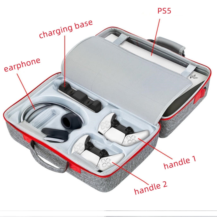 JD-371556 Console Accessory Bag Storage Bag for Sony PS5(black) - free shipping - PMC TechLife - Order now!