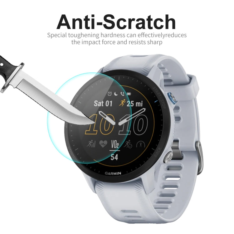 2 PCS Compatible with Garmin Compatible witherunner 955 ENKAY 0.2mm 9H Tempered Glass Screen Protector Watch Film - Screen Protector by ENKAY | Online Shopping South Africa | PMC TechLife | Buy Now Pay Later Mobicred