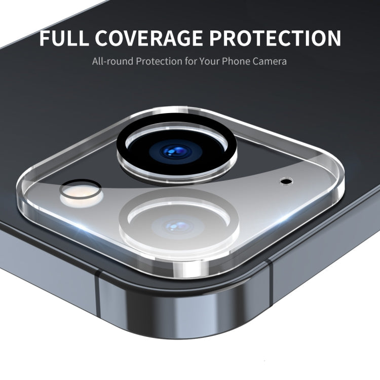 For iPhone 13 / 13 Pro 2pcs ENKAY Hat-Prince 9H Rear Camera Lens Tempered Glass Film - iPhone 13 Tempered Glass by ENKAY | Online Shopping South Africa | PMC TechLife | Buy Now Pay Later Mobicred