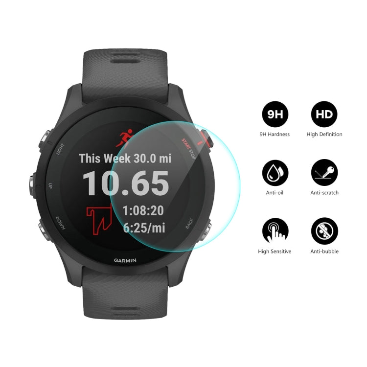 10 PCS Compatible with Garmin Compatible witherunner 255S ENKAY 0.2mm 9H Tempered Glass Screen Protector Watch Film - free shipping - PMC TechLife - Order now!