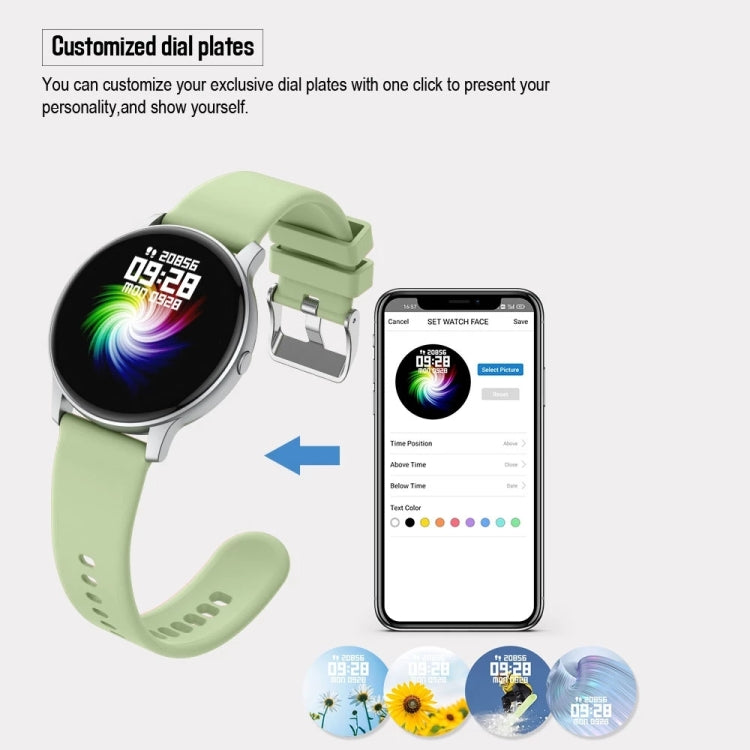 S32 1.3 inch Color Screen Smart Watch,Support Heart Rate Monitoring / Blood Pressure Monitoring(Green) - free shipping - PMC TechLife - Order now!