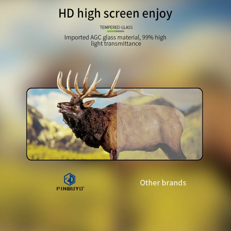 For Samsung Galaxy Z Fold4 PINWUYO 9H 2.5D Full Screen Tempered Glass Film(Black) - free shipping - PMC TechLife - Order now!