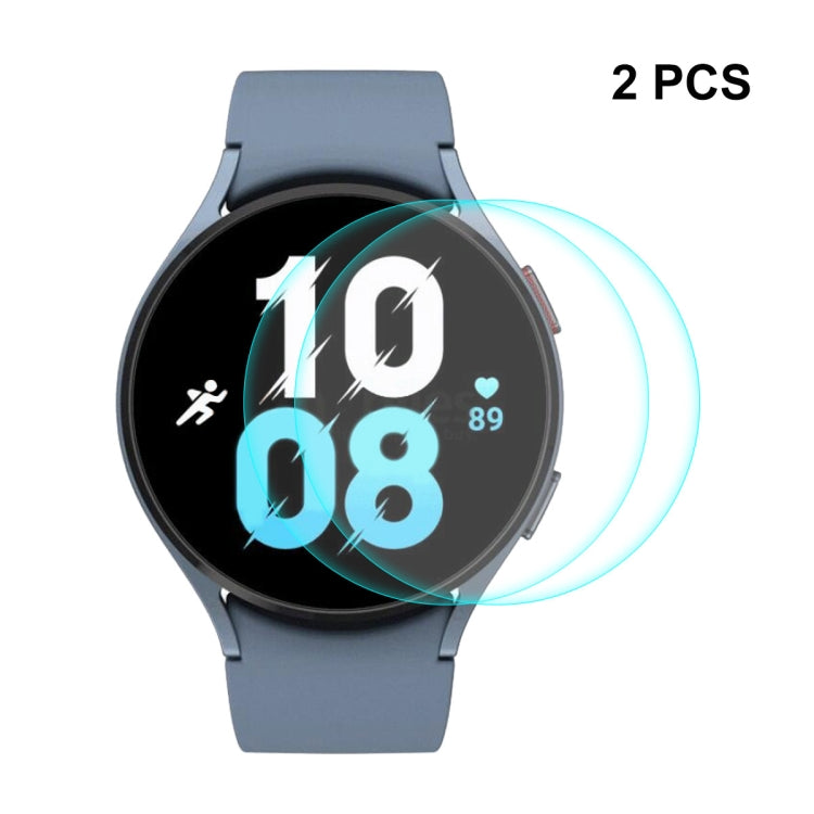 2 PCS For Samsung Galaxy Watch5 44mm ENKAY 0.2mm 9H Tempered Glass Screen Protector Watch Film - Screen Protector by ENKAY | Online Shopping South Africa | PMC TechLife | Buy Now Pay Later Mobicred