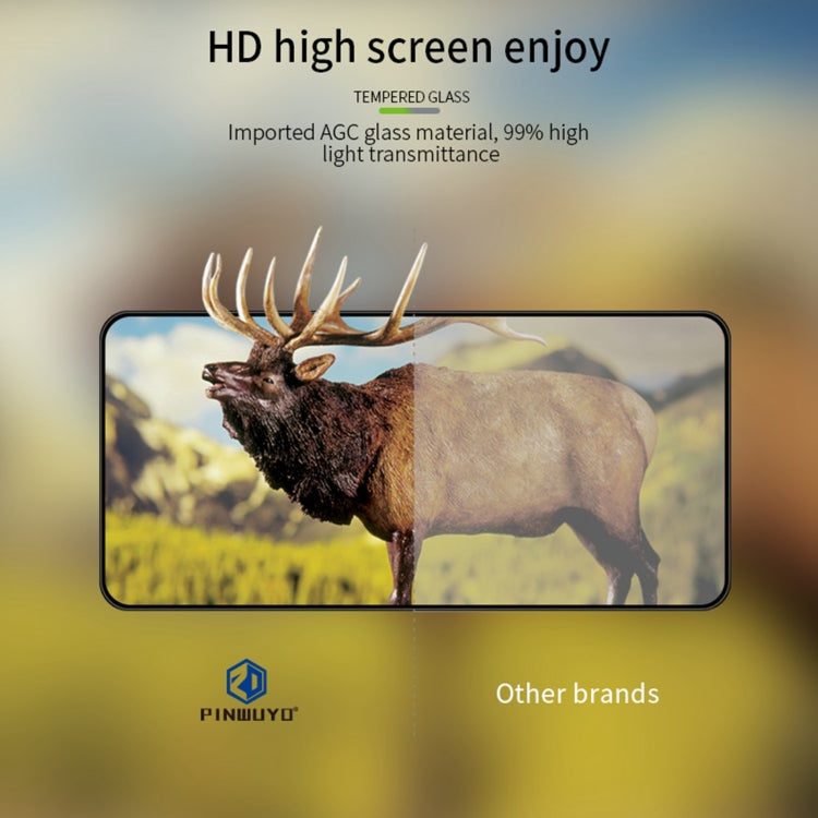 For Samsung Galaxy Z Fold4 PINWUYO 9H 3D Full Screen Explosion-proof Tempered Glass Film(Black) -  by PINWUYO | Online Shopping South Africa | PMC TechLife | Buy Now Pay Later Mobicred