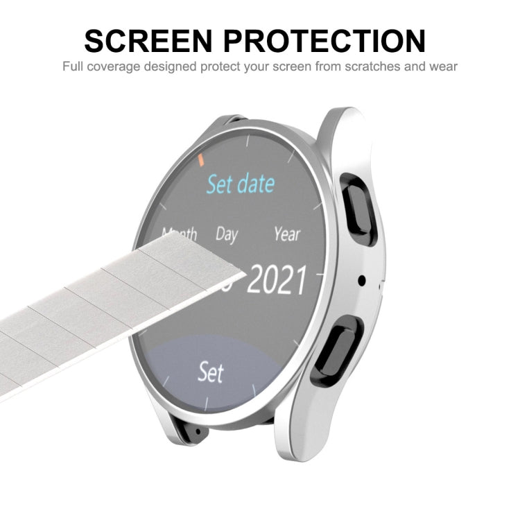 For Samsung Galaxy Watch5 40mm ENKAY Hat-Prince Full Coverage Electroplated Soft TPU Case(Grey) - Watch Cases by ENKAY | Online Shopping South Africa | PMC TechLife | Buy Now Pay Later Mobicred