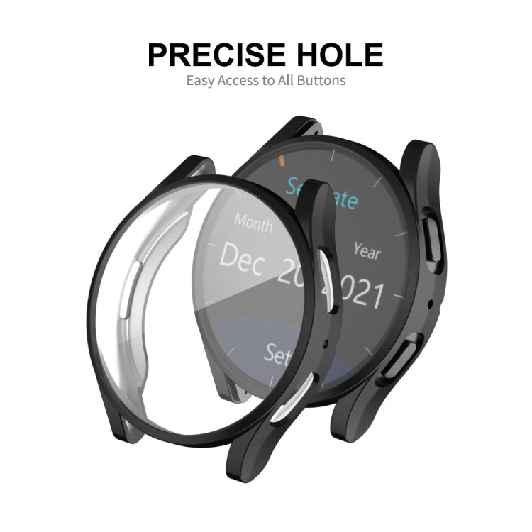 For Samsung Galaxy Watch5 44mm ENKAY Hat-Prince Full Coverage Electroplated Soft TPU Case(Rose Gold) - Watch Cases by ENKAY | Online Shopping South Africa | PMC TechLife | Buy Now Pay Later Mobicred