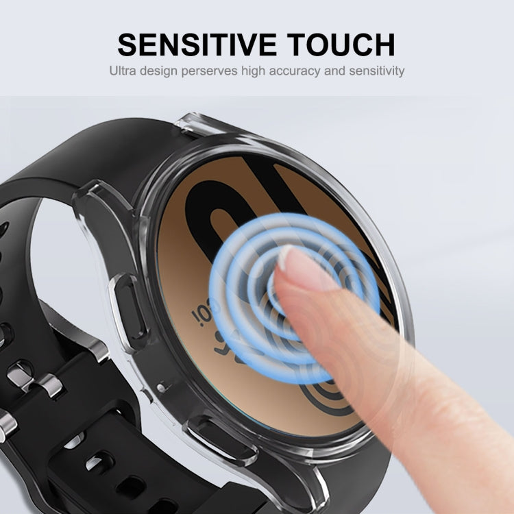 For Samsung Galaxy Watch5 44mm ENKAY Hat-Prince Full Coverage Electroplated Soft TPU Case(Rose Gold) - Watch Cases by ENKAY | Online Shopping South Africa | PMC TechLife | Buy Now Pay Later Mobicred