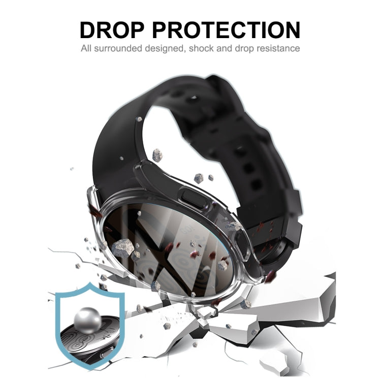 For Samsung Galaxy Watch 5 40mm ENKAY Hat-Prince Full Coverage Transparent Soft TPU Case - Watch Cases by ENKAY | Online Shopping South Africa | PMC TechLife | Buy Now Pay Later Mobicred