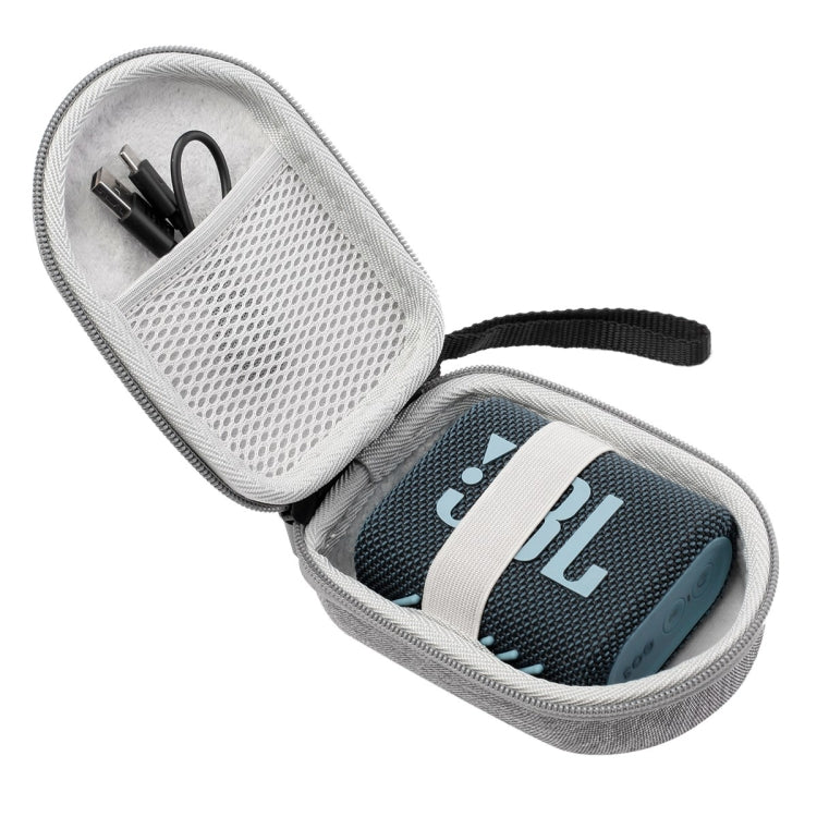 For JBL GO3 Portable EVA Storage Box Case(Gray) - Protective Case by PMC TechLife | Online Shopping South Africa | PMC TechLife