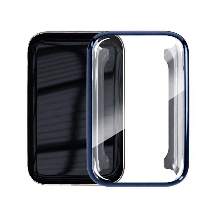 For Xiaomi Mi Band 7 Pro ENKAY Hat-Prince Full Coverage Electroplated TPU Screen Protection Case(Dark Blue) - free shipping - PMC TechLife - Order now!