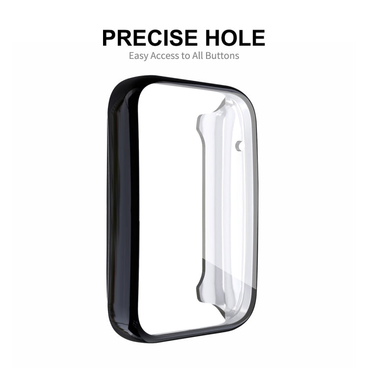 For Xiaomi Mi Band 7 Pro ENKAY Hat-Prince Full Coverage Electroplated TPU Screen Protection Case(Pink) - Watch Cases by ENKAY | Online Shopping South Africa | PMC TechLife | Buy Now Pay Later Mobicred