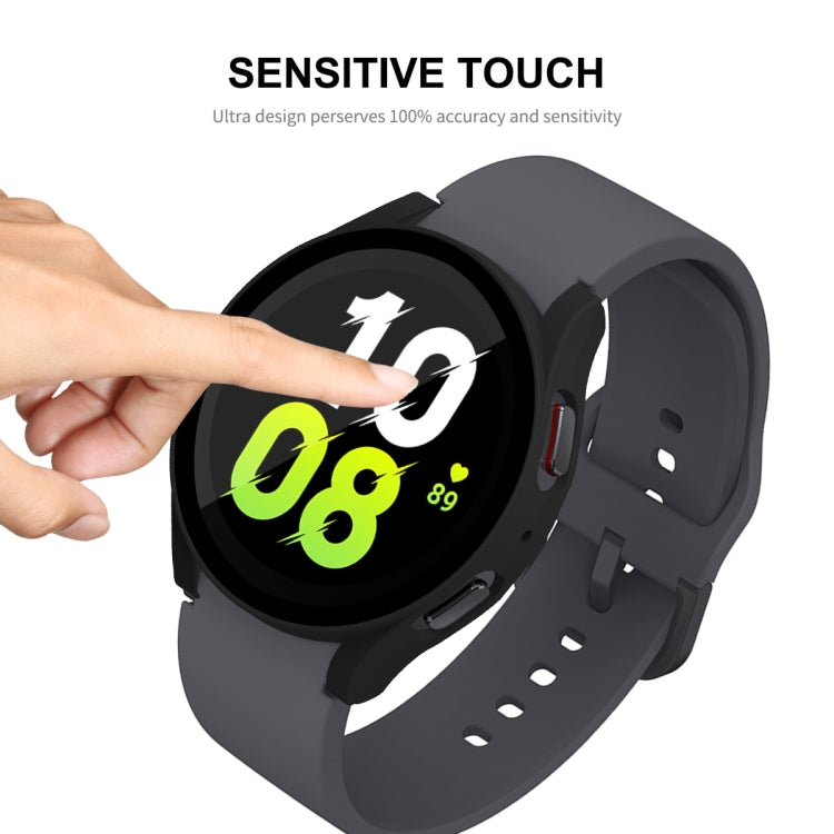 For Samsung Galaxy Watch5 40mm ENKAY Hat-Prince Full Coverage PC Frame + 9H Tempered Glass Case(Pink) - free shipping - PMC TechLife - Order now!
