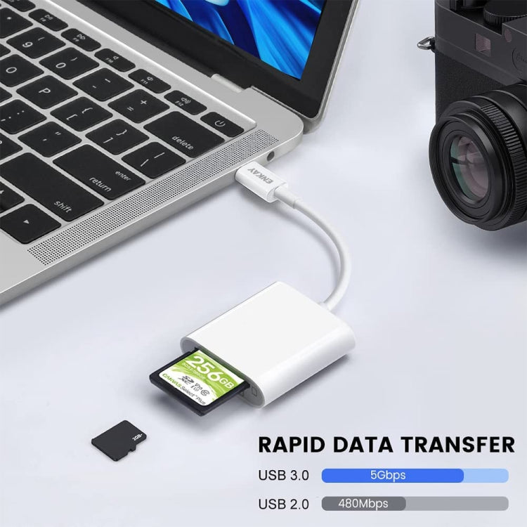 ENKAY ENK-AT117 USB-C / Type-C to SD / TF Card Reader Adapter - Multifunctional Cable by ENKAY | Online Shopping South Africa | PMC TechLife | Buy Now Pay Later Mobicred