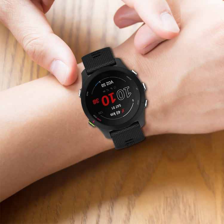 Compatible with Garmin Venu 2S 18mm Solid Color Silicone Watch Band(Roland Purple) - Watch Bands by PMC TechLife | Online Shopping South Africa | PMC TechLife | Buy Now Pay Later Mobicred