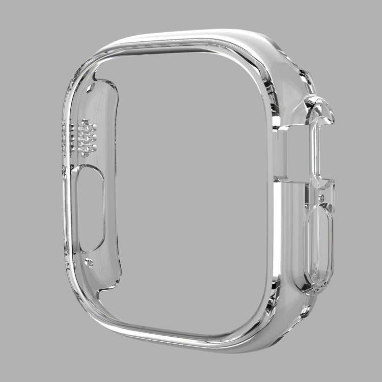 For Apple Watch Ultra / Ultra 2 49mm ENKAY 2 in 1 PC Case + Full Coverage 9H Tempered Glass Film(Transparent) - Watch Cases by ENKAY | Online Shopping South Africa | PMC TechLife | Buy Now Pay Later Mobicred