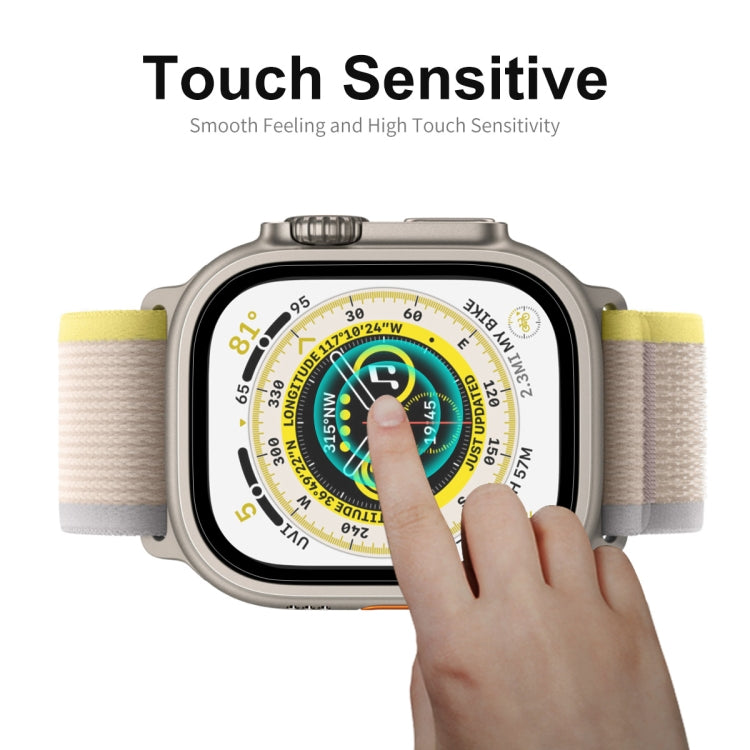 For Apple Watch Ultra / Ultra 2 / Ultra 3 49mm 5pcs ENKAY 9H Full Cover Tempered Glass Watch Film - free shipping - PMC TechLife - Order now!