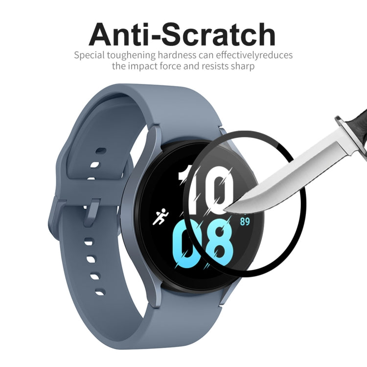 5 PCS For Samsung Galaxy Watch5 44mm ENKAY 9H Full Cover Tempered Glass Watch Film - Screen Protector by ENKAY | Online Shopping South Africa | PMC TechLife | Buy Now Pay Later Mobicred
