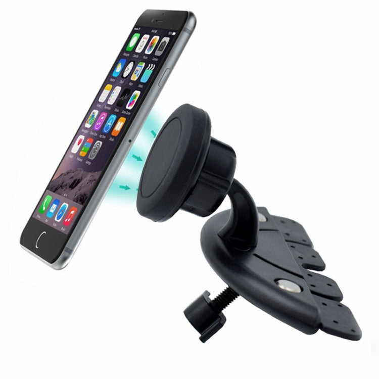 CD008 360 Degree Strong Magnet Car CD Slot Magnetic Cell Phone Mount Holder - Car Holders by PMC Jewellery | Online Shopping South Africa | PMC Jewellery