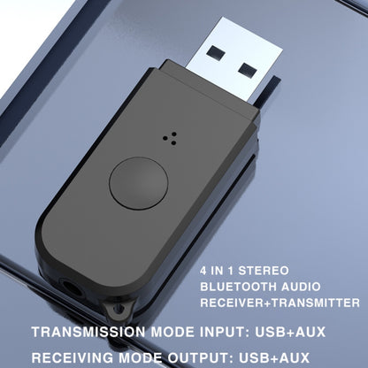 H210 Bluetooth 5.3 Audio Receiver Transmitter 2 in 1 AUX+USB Dual Output - Audio Receiver Transmitter by PMC Jewellery | Online Shopping South Africa | PMC Jewellery