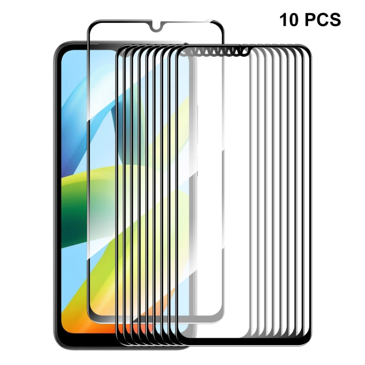 For Xiaomi Redmi A1 / A1+ / A2 / A2+ 10pcs ENKAY Full Glue 0.26mm 9H 2.5D Tempered Glass Full Film - free shipping - PMC TechLife - Order now!