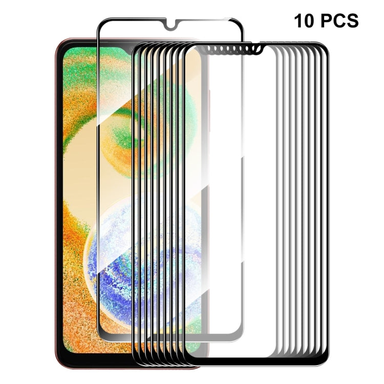 For Samsung Galaxy A04 / A04s 10pcs ENKAY Full Glue 0.26mm 9H 2.5D Tempered Glass Full Film - Galaxy Tempered Glass by ENKAY | Online Shopping South Africa | PMC TechLife | Buy Now Pay Later Mobicred
