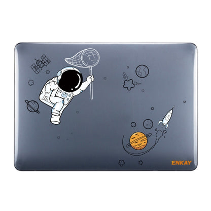 For MacBook Pro 13.3 A1706/A1989/A2159 ENKAY Hat-Prince 3 in 1 Spaceman Pattern Laotop Protective Crystal Case with TPU Keyboard Film / Anti-dust Plugs, Version:US(Spaceman No.2) - MacBook Pro Cases by ENKAY | Online Shopping South Africa | PMC Jewellery