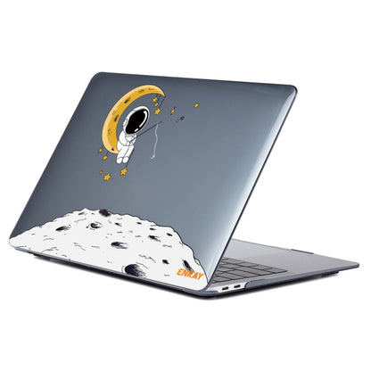 For MacBook Pro 13.3 A1706/A1989/A2159 ENKAY Hat-Prince 3 in 1 Spaceman Pattern Laotop Protective Crystal Case with TPU Keyboard Film / Anti-dust Plugs, Version:US(Spaceman No.3) - MacBook Pro Cases by ENKAY | Online Shopping South Africa | PMC Jewellery