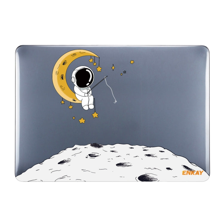 For MacBook Pro 13.3 A1706/A1989/A2159 ENKAY Hat-Prince 3 in 1 Spaceman Pattern Laotop Protective Crystal Case with TPU Keyboard Film / Anti-dust Plugs, Version:EU(Spaceman No.3) - MacBook Pro Cases by ENKAY | Online Shopping South Africa | PMC Jewellery