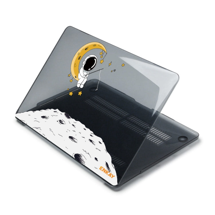 For MacBook Pro 13.3 A1706/A1989/A2159 ENKAY Hat-Prince 3 in 1 Spaceman Pattern Laotop Protective Crystal Case with TPU Keyboard Film / Anti-dust Plugs, Version:EU(Spaceman No.3) - free shipping - PMC TechLife - Order now!