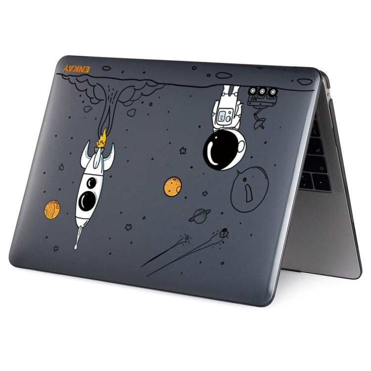 For MacBook Pro 13.3 A1708 ENKAY Hat-Prince 3 in 1 Spaceman Pattern Laotop Protective Crystal Case with TPU Keyboard Film / Anti-dust Plugs, Version:US(Spaceman No.1) - MacBook Pro Cases by ENKAY | Online Shopping South Africa | PMC TechLife | Buy Now Pay Later Mobicred