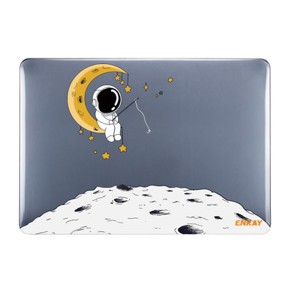 For MacBook Air 13.3 2018 A1932 ENKAY Hat-Prince 3 in 1 Spaceman Pattern Laotop Protective Crystal Case with TPU Keyboard Film / Anti-dust Plugs, Version:US(Spaceman No.3) - MacBook Air Cases by ENKAY | Online Shopping South Africa | PMC Jewellery