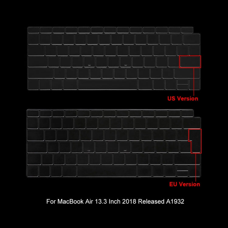 For MacBook Air 13.3 2018 A1932 ENKAY Hat-Prince 3 in 1 Spaceman Pattern Laotop Protective Crystal Case with TPU Keyboard Film / Anti-dust Plugs, Version:EU(Spaceman No.3) - free shipping - PMC TechLife - Order now!